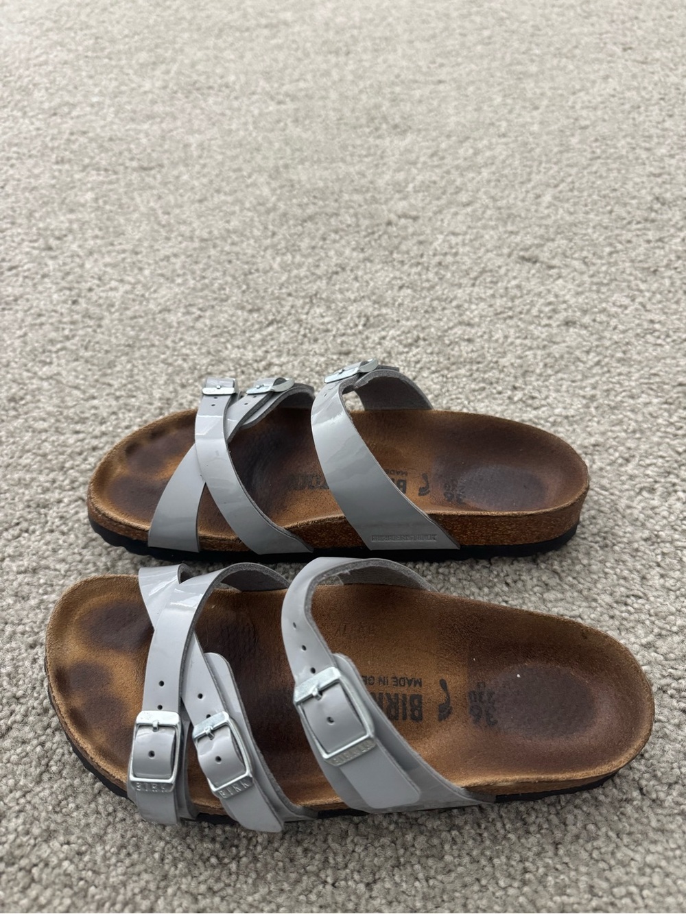 Birkenstock Franca Birka-Flor Patent Alloy EU 36 - Picture 5 of 6